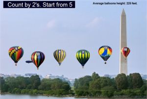 Skip Counting Game By Twos - Washington Monument