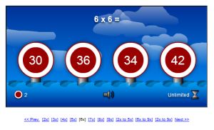 Target Shooting Multiplication